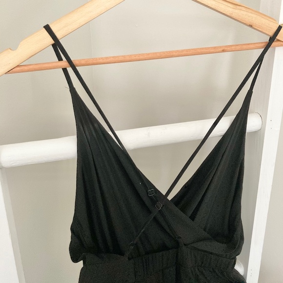 SOLD Low Back Full Length Wide Leg Jumpsuit - Picture 5 of 6